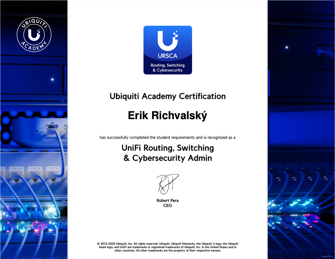 UniFi Certificate
